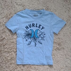 NWOT Hurley Blue Graphic T-Shirt